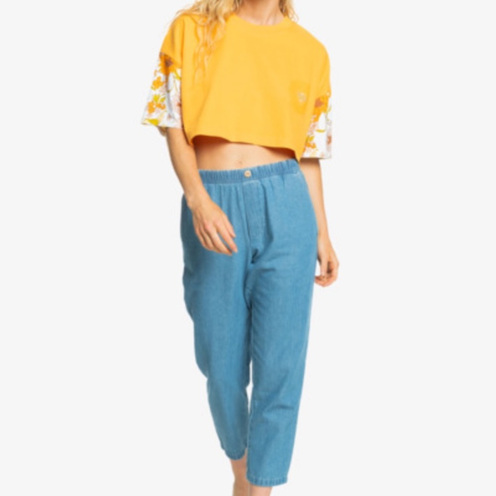 Quiksilver Womens Free Spirits Community Elasticized Pants